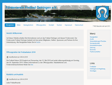 Tablet Screenshot of freibad-oestringen.de